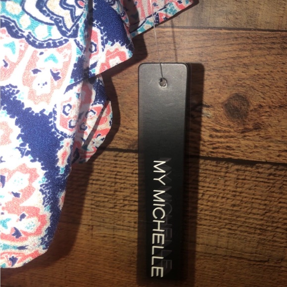 🔥 SOLD🔥NWT My Michelle boho romper - Picture 5 of 6